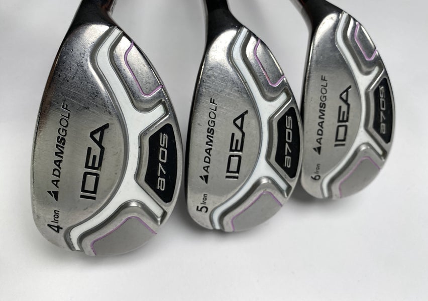 Adams Idea A7 OS Hybrid Set 4 | 5 | 6 22* 25* 28* Grafalloy Idea Ladies RH
