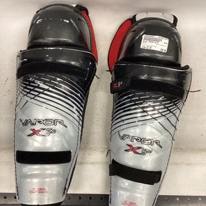 Used Bauer VAPOR X5.0 Senior Shin Guards White And Black 15" 11851-S000040985