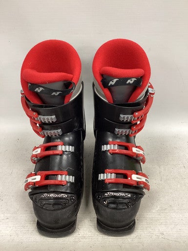 Used Nordica GPTJ Boys DH Ski Boot Black 250 MP - M07 - W08 11851-S000040979