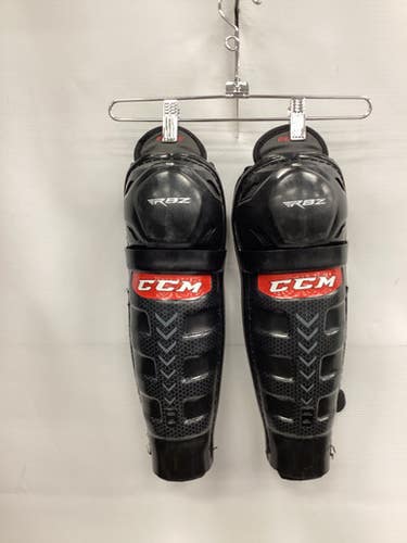 Used CCM RBZ Junior Shin Guards Black 12" 11851-S000040974