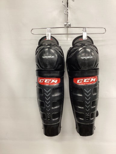 Used CCM RBZ Junior Shin Guards Black 12" 11851-S000040974