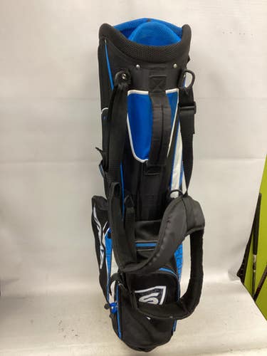 Used Strata 7 SLOT STAND BAG Mens Stand Bag Black 11851-S000040959