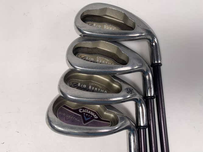 Callaway Big Bertha Gems Iron Set 8-PW+SW Big Bertha Gems 65i Ladies RH