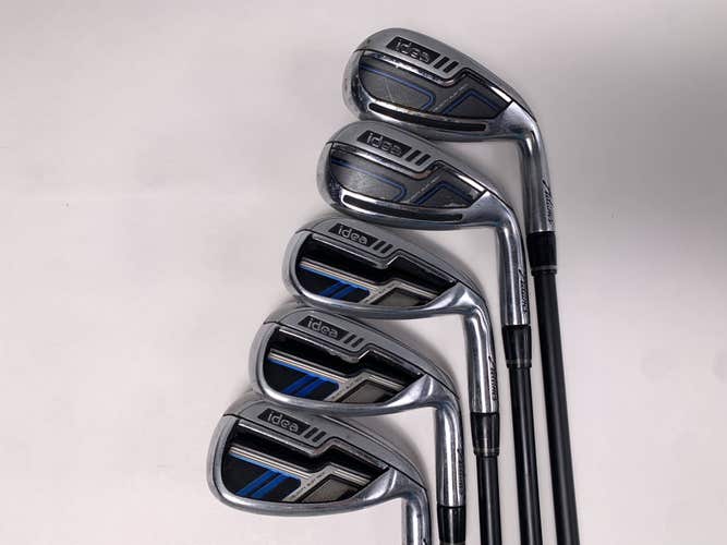 Adams Idea 2014 Iron Set 6-PW Bassara 55x5ct 55g Senior Graphite Mens RH