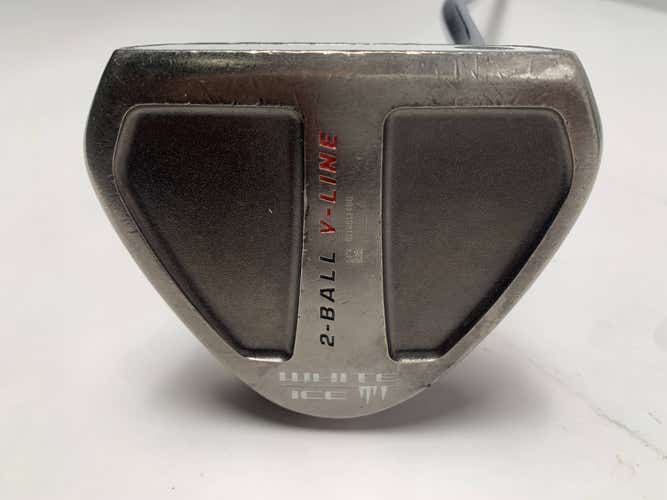 Odyssey White Ice 2-Ball V-Line Putter 34.5" Mens RH