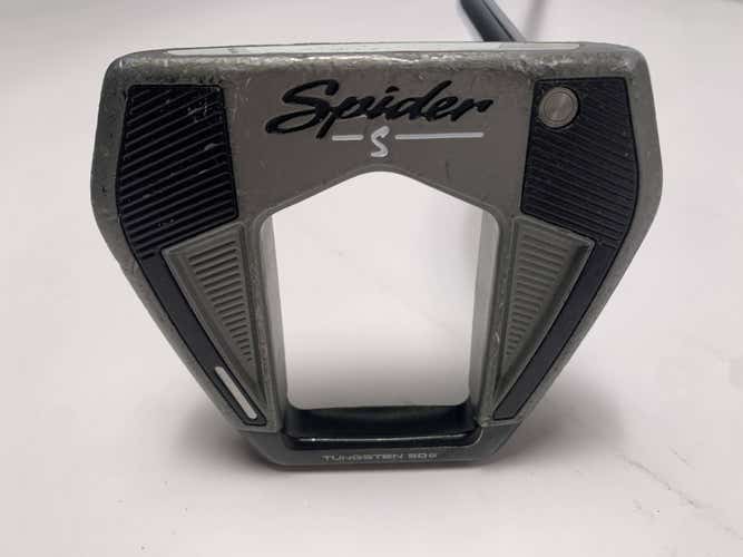 TaylorMade Spider S Platinum Single Bend Putter 35" Mens RH
