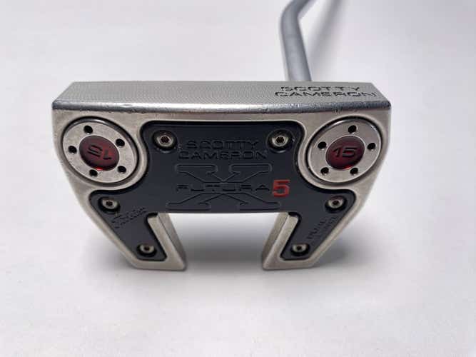 Scotty Cameron Futura X5 Putter 38" Mens RH -- NEW Long Grip
