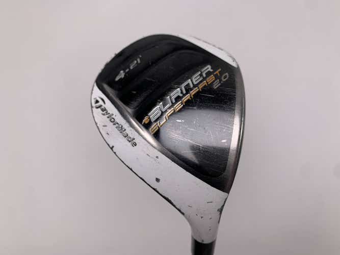 TaylorMade Burner Superfast 2.0 4 Hybrid 21* REAX 60g Regular Graphite Mens RH