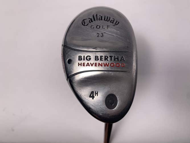 Callaway Big Bertha Heavenwood 4 Hybrid 23* RCH 75w Regular Graphite Mens RH