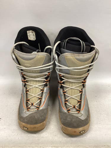 Used Northwave SB BOOTS Mens Snowboard Boots Grey Senior 10.5 11851-S000040933