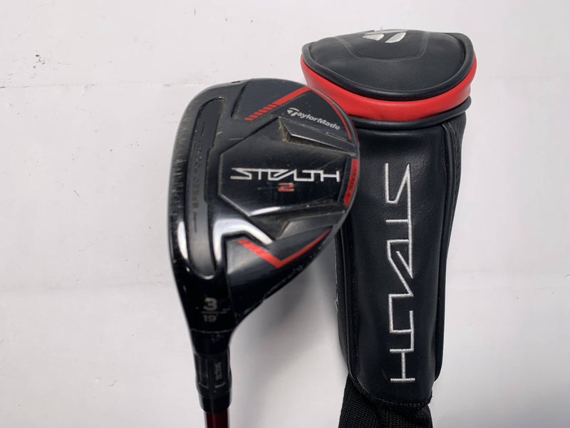 TaylorMade Stealth 2 3 Hybrid 19* Fujikura Speeder NX Red 60g Stiff LH HC