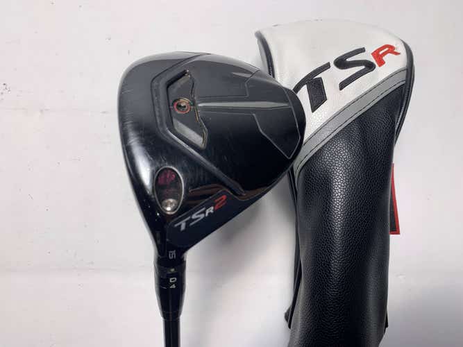 Titleist TSR2 3 Fairway Wood 15* Tensei Blue AV Series Xlink Tech Regular LH HC