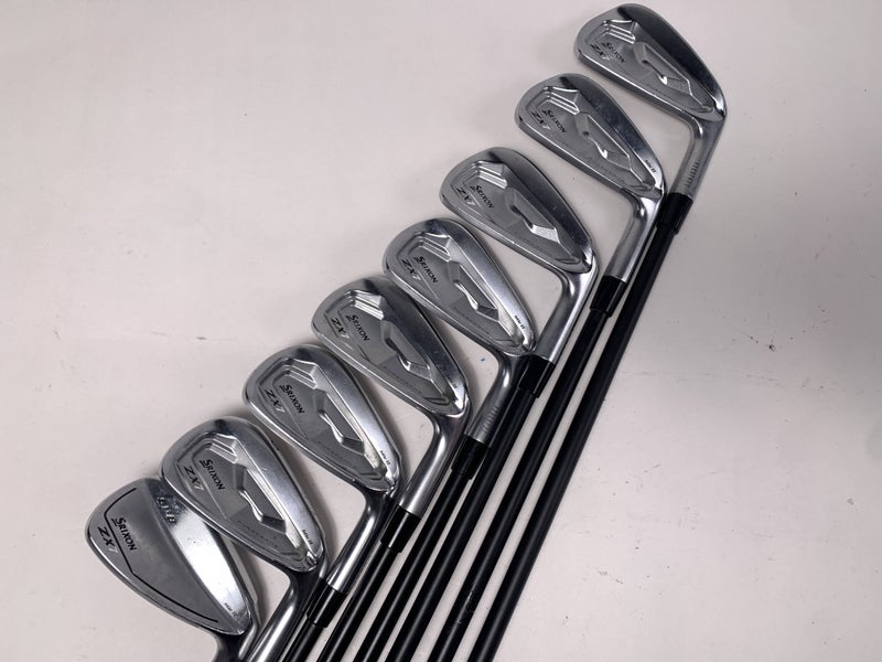 Srixon ZX7 MKII Iron Set 4-PW+GW KBS Tour Graphite Iron TGI 80 Stiff RH +1''