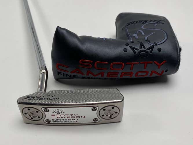 Scotty Cameron Super Select Newport 2.5 Plus Putter 34" Mens LH W/HC