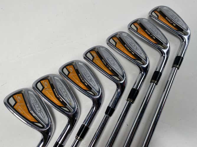 Cobra AMP Forged Iron Set 4-PW KBS Tour Stiff Plus Steel Mens RH