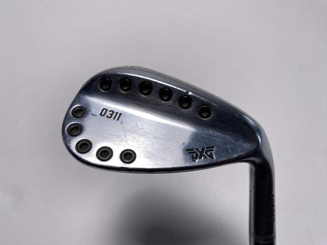 PXG 0311 Chrome Lob Wedge LW 58* 12 Bounce Accra 70i Stiff Graphite Mens RH
