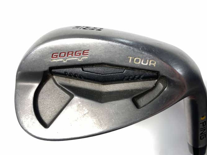 Ping Tour Gorge Sand Wedge SW 56* Yellow Dot CFS Wedge Steel Mens RH