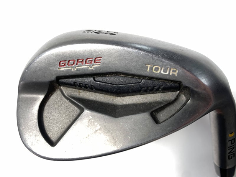 Ping Tour Gorge Sand Wedge SW 56* Yellow Dot CFS Wedge Steel Mens RH