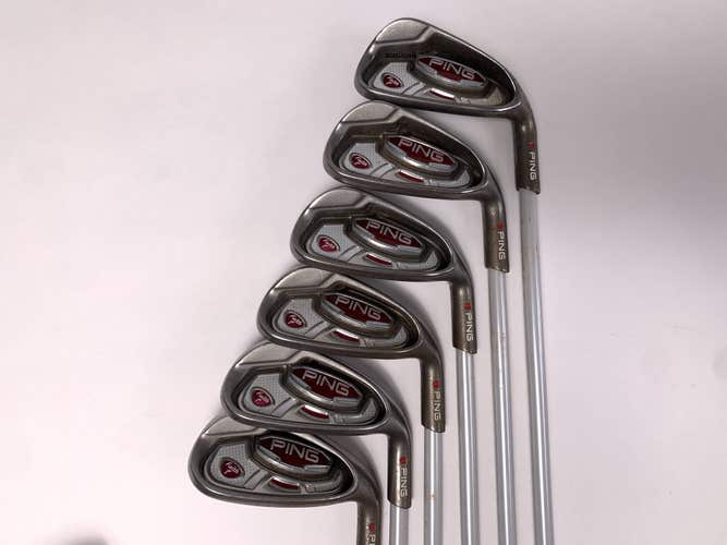 Ping Faith Iron Set 7-PW+GW+SW Red Dot 1* Flat ULT200 Ladies Graphite Womens RH