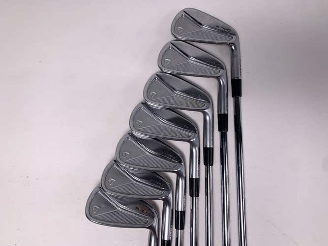 TaylorMade P7MC 2023 Iron Set 4-PW Project X LZ 6.5 Extra Stiff Steel Mens RH