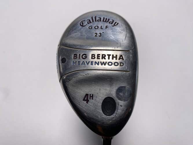 Callaway Big Bertha Heavenwood 4 Hybrid 23* RCH 75w Regular Graphite Mens RH