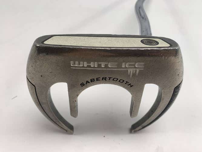 Odyssey White Ice Sabertooth Putter 34" Mens RH