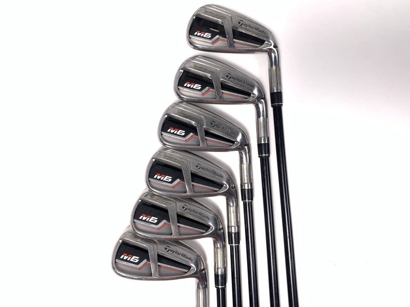 TaylorMade M6 Iron Set 5-PW Fujikura Atmos 5A Senior Graphite Mens RH