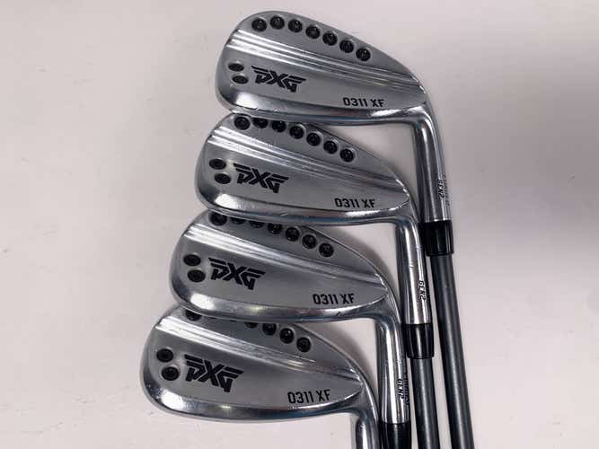 PXG 0311 XF GEN2 Chrome Iron Set 8-PW+GW Accra 80i Stiff Graphite Mens RH