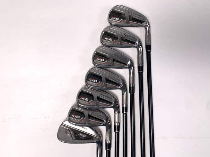TaylorMade M6 Iron Set 5-PW+GW Fujikura Ventus Red 6R Regular RH +1''