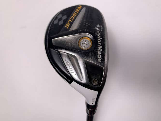 TaylorMade Rescue 11 4 Hybrid 21* Aldila RIP 85g Stiff Graphite Mens RH