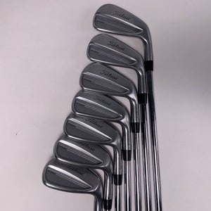 Titleist 2025 T100 Iron Set 4-PW True Temper AMT White Stiff Steel Mens RH