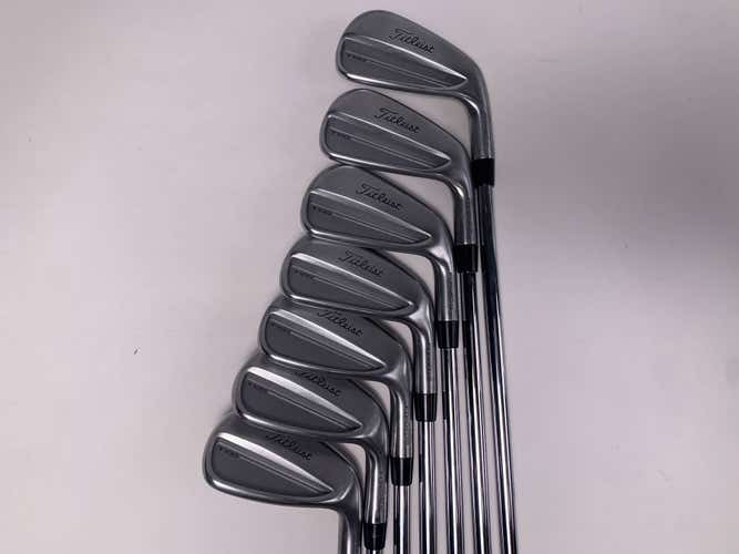 Titleist 2025 T100 Iron Set 4-PW True Temper AMT White Stiff Steel Mens RH