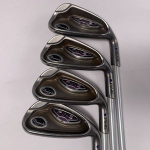 Ping Rhapsody Iron Set 7-PW Blue Dot 1* Up TFC 129 I Women's RH