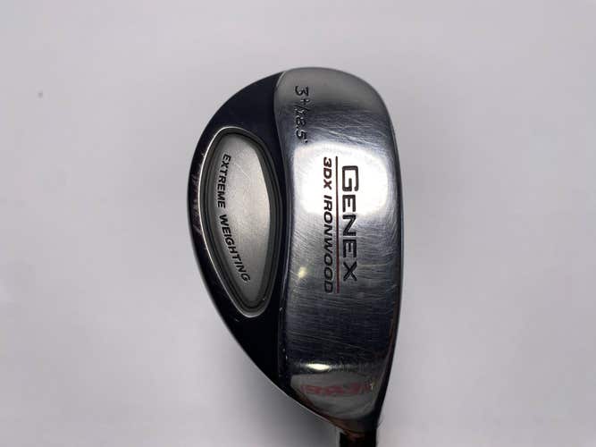 Nickent 3DX Ironwood 3 Hybrid 18.5* SpeedRated 75 75g Stiff Graphite Mens RH