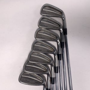 Titleist 704 CB Iron Set 3-PW True Temper Dynamic Gold S300 Stiff Mens RH- No 8i