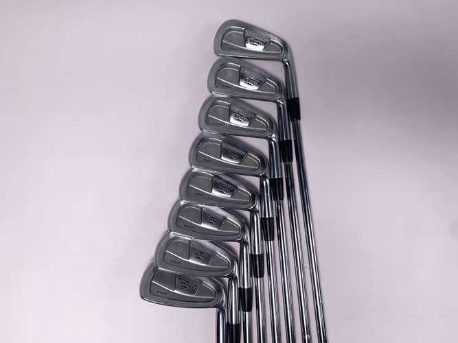 Mizuno T-Zoid Pro Forged Iron Set 3-PW Dynamic Gold Sensicore S300 Stiff Mens RH