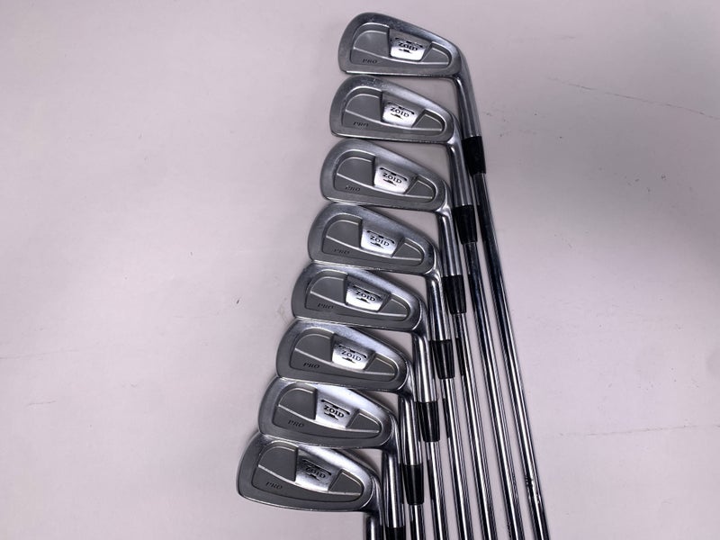 Mizuno T-Zoid Pro Forged Iron Set 2-9 DG Sensicore S300 Stiff Steel Mens RH