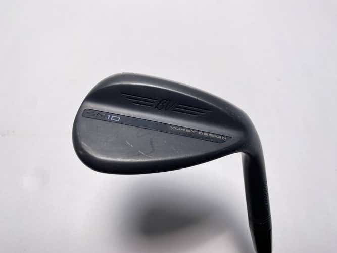 Titleist Vokey SM10 Jet Black Lob Wedge LW 60* 10 S-Grind SM10 Wedge Mens RH