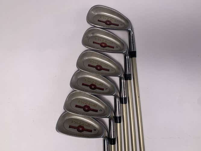 Wilson Pro Staff Womens Oversize Iron Set 4-9 Reflex Regular Graphite Mens RH