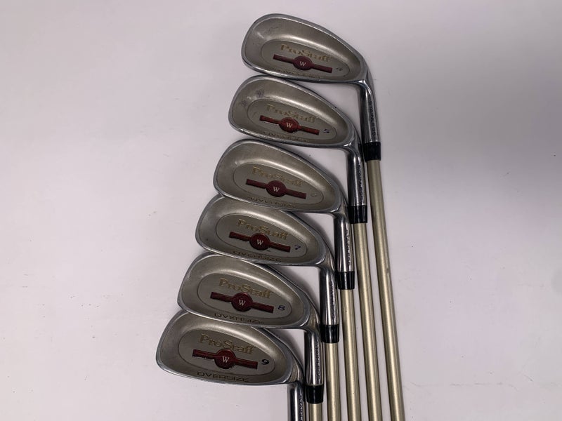 Wilson Pro Staff Womens Oversize Iron Set 4-9 Reflex Regular Graphite Mens RH