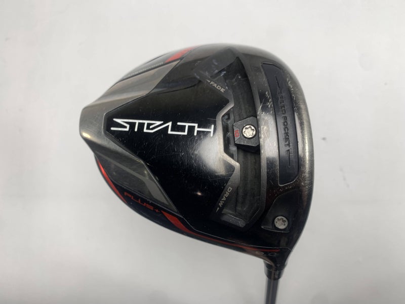TaylorMade Stealth Plus Driver 9* Fujikura Pro 2.0 6-S Stiff Graphite Mens RH
