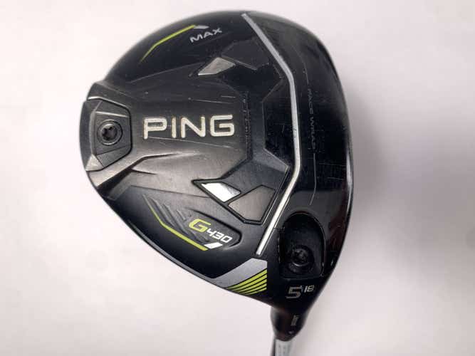 Ping G430 Max 5 Fairway Wood 18* Alta CB 65g Regular Graphite Mens RH