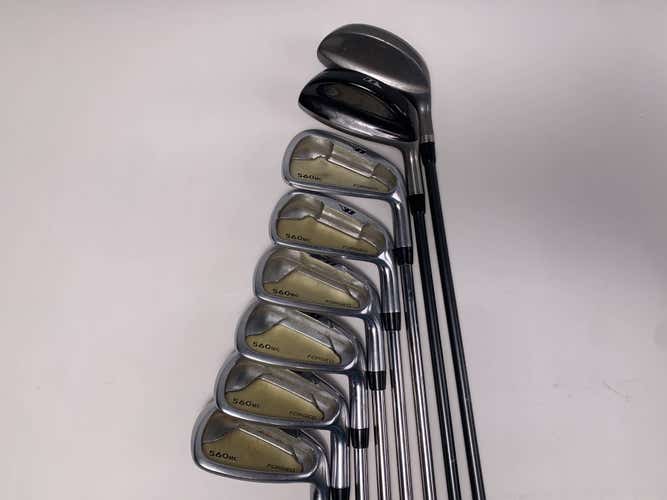 Wishon Golf 560mc Forged Hybrid Iron Set 3-PW Wilson Graphite & Steel Mens RH