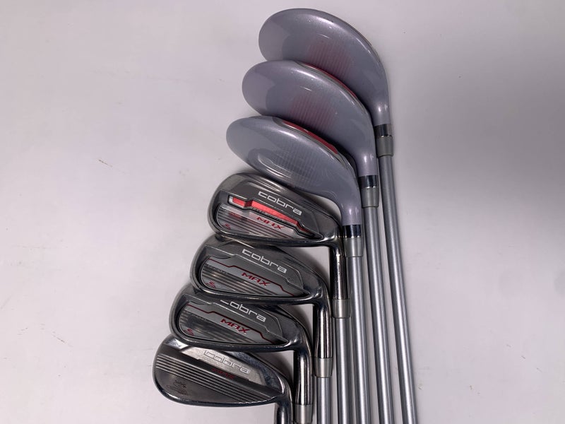 Cobra MAX Hybrid Iron Set 4-PW+SW Max 50g Ladies Graphite Womens RH