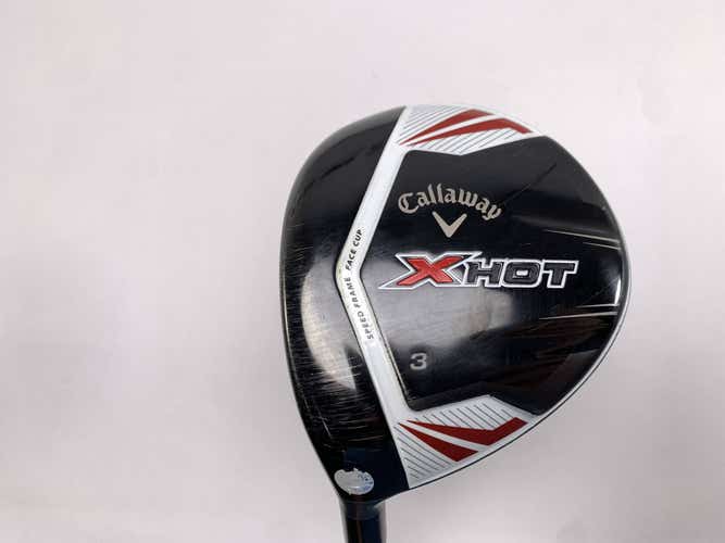 Callaway X Hot 19 3 Fairway Wood 15* Project X PXv Regular Graphite Mens LH