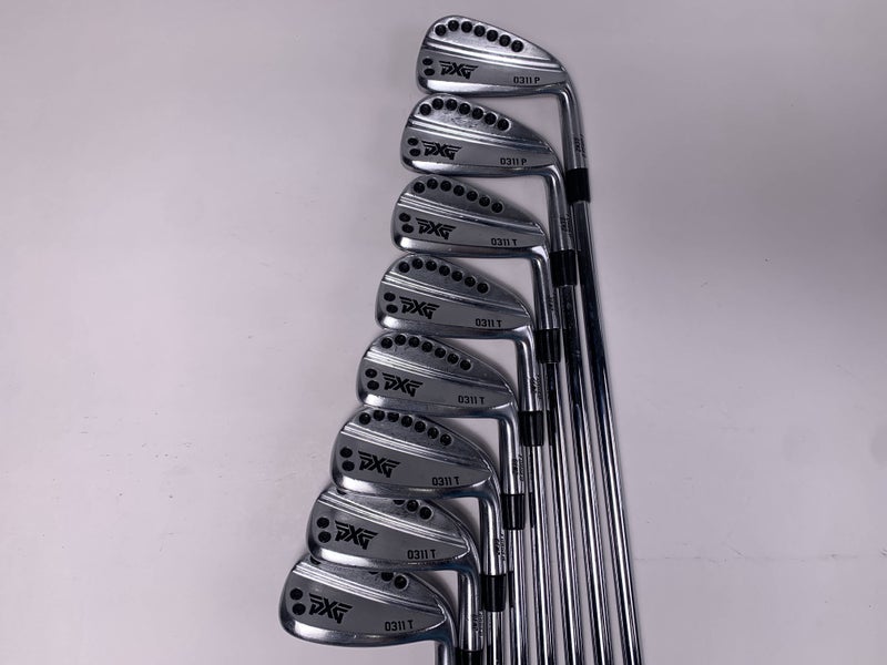 PXG 0311 T Chrome Iron Set 3-PW NS Pro Modus 3 120g Extra Stiff Steel Mens RH