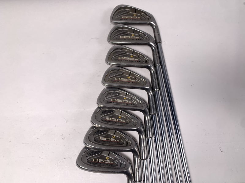 Tommy Armour 855 S Silver Scot Iron Set 3-PW Tour Step II Regular Steel Mens RH