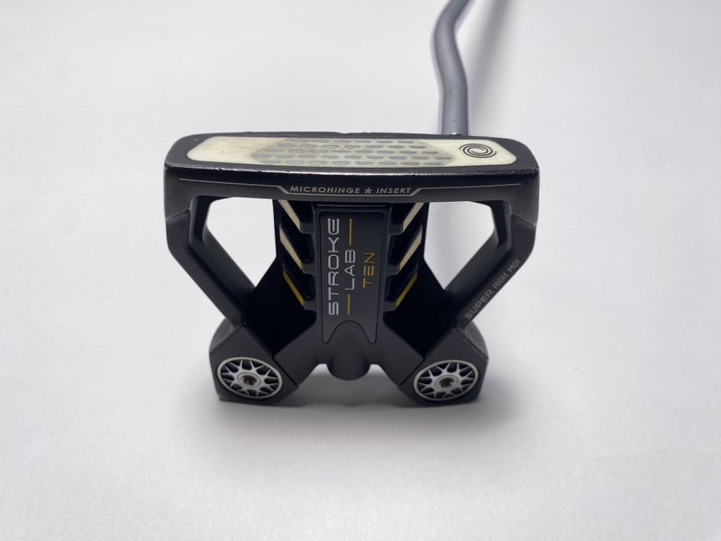 Odyssey Stroke Lab Black Ten Putter 37.5" SuperStroke Flatso 2.0 Mens RH