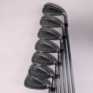 TaylorMade Rac CGB Iron Set 3-PW Light Metal II Uniflex Steel Mens RH- No 7i