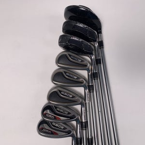 Adams Idea A3 OS Club Set 5W 5H 6H 7-PW SW Grafalloy Adams 65g Senior RH